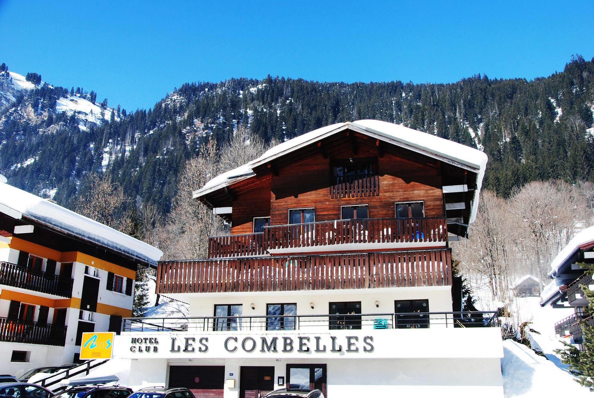 Hotel Les Combelles Châtel Exterior foto